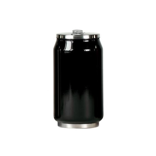 Mug canette isotherme inox 280 ml - Noir