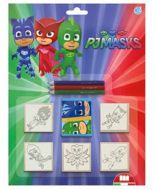 Multiprint ensemble de couleurs Masques PJ 9 pièces
