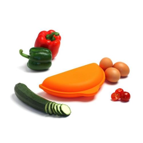 Yoko design 1155o cuit omelette silicone/platine orange 22,2 x 13 x 4,8 cm