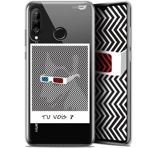 Coque Gel Huawei P30 Lite (6.2 ) Extra Fine Motif - Tu Vois ce que Je Vois