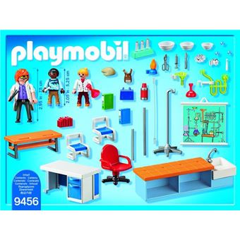9456 Classe de Physique Chimie, Playmobil City Life