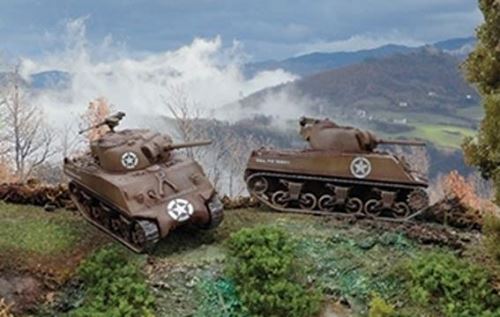 M4A3 Sherman (X2) Italeri 1/72