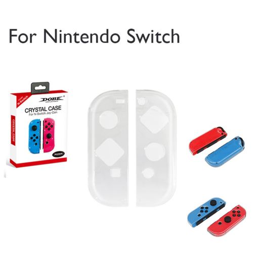 Anti-rayures ultra-mince Tpu clair Housse de protection pour N-Switch Joy-Con