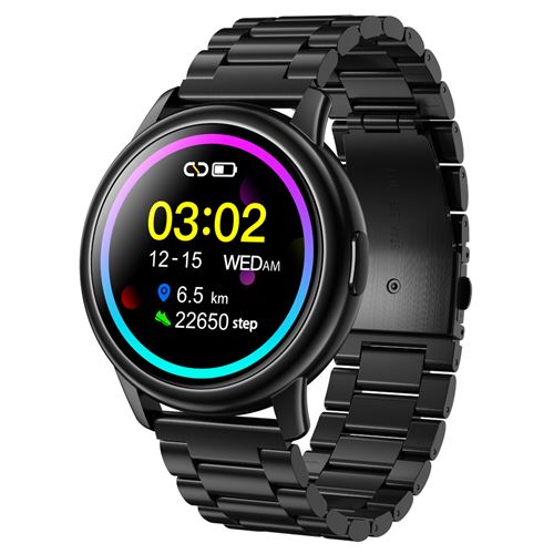 Montre connectée LEMFO LF28 - noir