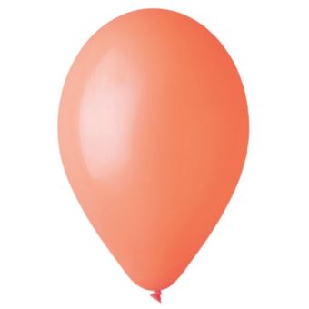 50 ballons latex orange biodégradable 30cm - gemar 110401 - 1