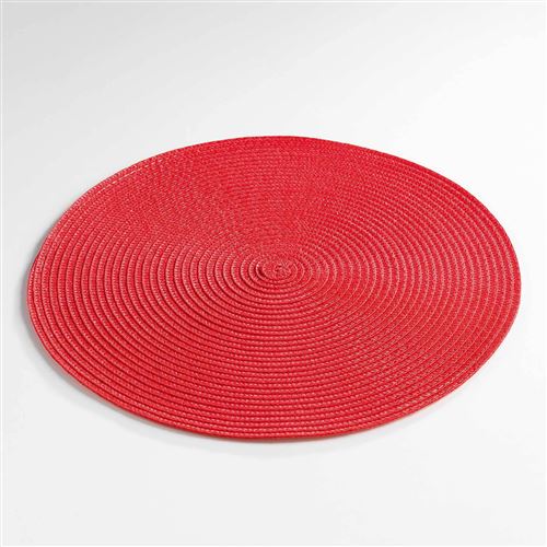 Set de table (0) 35 cm polypropylene zebulon Rouge