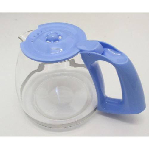 Verseuse+couvercle/bleu pour cafetieres filtre moulinex