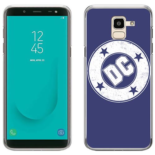 Coque pour Samsung Galaxy J6 -  Dc Comics Logo Vintage
