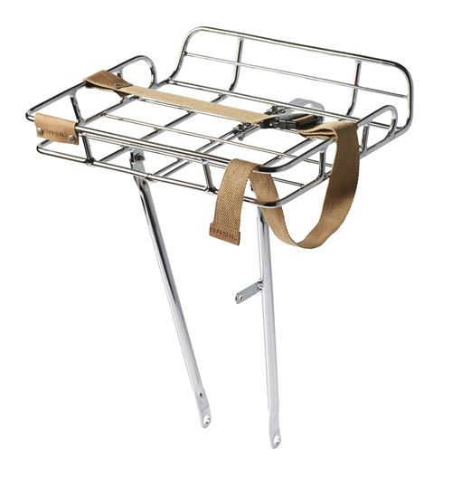 Basil DE SOUTIEN AVEC EDGE 26-28 pouces en aluminium PORTLAND NATUREL