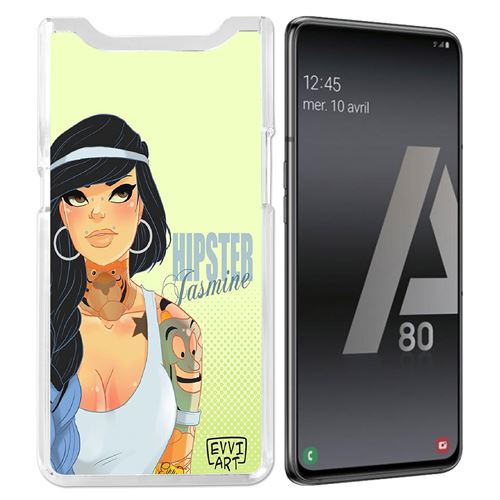 Coque pour Samsung Galaxy A80 / A90 -  Princesse Disney Jasmine Hipster