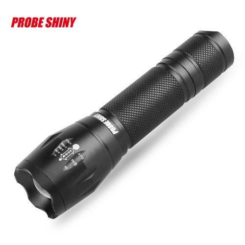 Police tactique 5000LM Zoom XM-L T6 LED 5modes lampe de poche en aluminium  torche - Torches - Achat & prix
