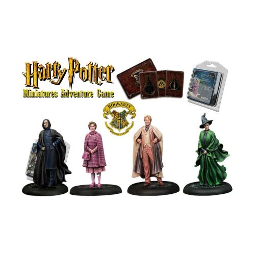 Harry Potter - Pack 5 figurines 35 mm Adventure Pack Hogwarts Professors *ANGLAIS*