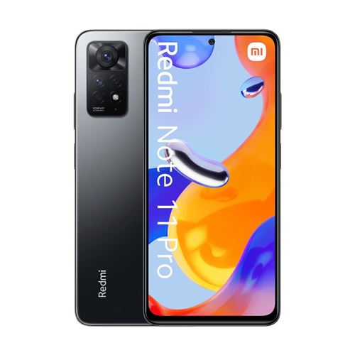 Smartphone Xiaomi Redmi Note 11 Pro gris 6.67 RAM 8 Go stockage 128 Go État correct - N/A reconditionné disponible sur Fnac