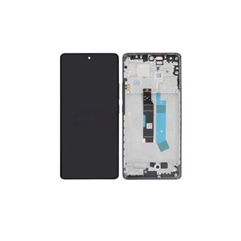 Écran LCD + Vitre Tactile Avec Châssis Pour Xiaomi Redmi Note 11 4G (Noir)