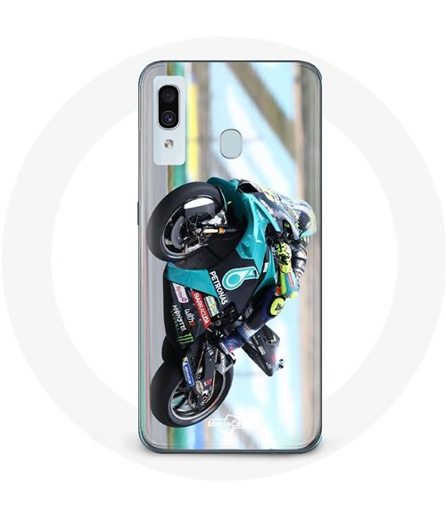 Coque pour samsung galaxy A30 Valentino Rossi pilote de moto Maniacase