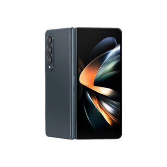 Samsung Galaxy Z Fold4 - Smartphone 5G - Dual-SIM - RAM 12 GB / Stockage interne 256 GB - Écran OLED - 7.6" - 7.6" - 2176 x 1812 pixels 2176 x 1812 pixels (120 Hz) - Triple caméra 50 MP, 12 MP, 10 MP - 2x caméras frontales 10 MP, 4 MP - Phantom black