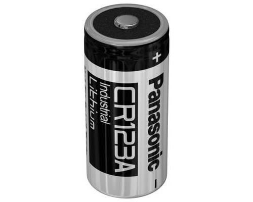 Panasonic CR-123A Pile photo CR-123A lithium 1550 mAh 3 V