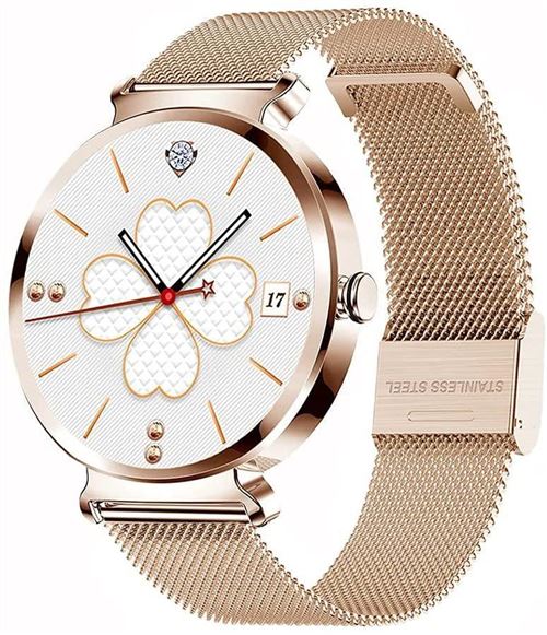 Montre connectée Chronus ZNSBL Étanche Fitness Tracker-Or-Chronus
