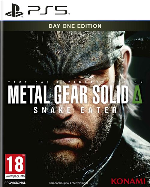 Konami Metal Gear Solid Δ: Snake Eater Day One Edition Premier jour Anglais, Japonais PlayStation 5