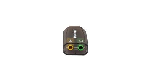Non Communiqué Adaptateur Audio Carte Son 3D 5. 1 Usb À Prise Casque Micro 3,5 Mm Casque Stéréo