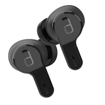 Ecouteurs intra-auriculaires sans fil Bluetooth Divacore OMyGoat avec réduction du bruit adaptative Noir