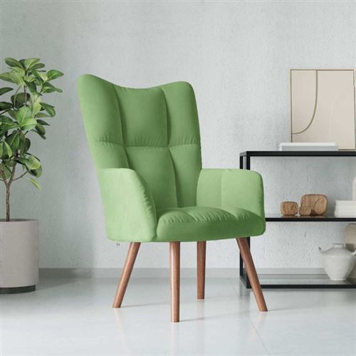 Vidaxl Vert/Clair Fauteuil Relaxation - Image 3