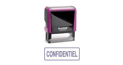 Timbre Xprint "Confidentiel"