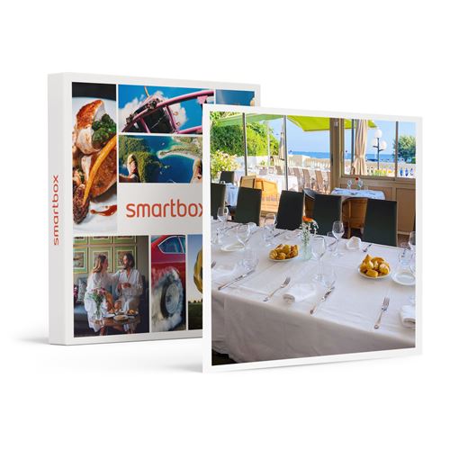 SMARTBOX - Coffret Cadeau Repas gourmand 5 plats dans un restaurant gastronomique avec vue sur la mer près de Martigues-Gastronomie