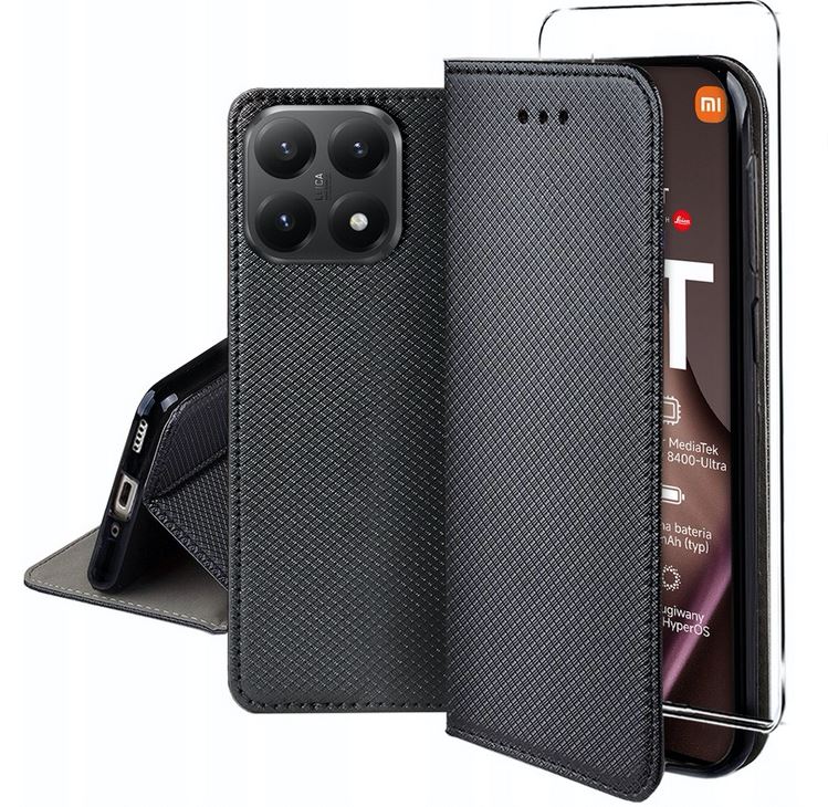 Housse Portefeuille Pour Xiaomi 15T - Cuir PU, Protection Complète, Blocage RFID, Support Réglable