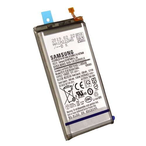 Batterie interne pour Galaxy S10 3400 mAh D'origine Samsung Noir