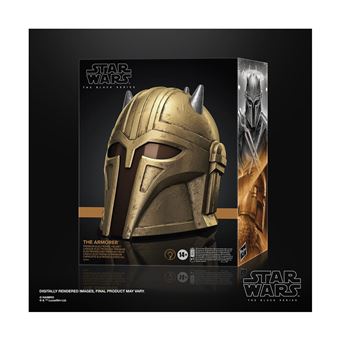 Star Wars : The Mandalorian Black Series - Casque électronique The Armorer