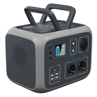 Station électrique Portable BLUETTI Handsfree1 300W + Batterie Drone Sac à Dos Randonnée, Gris