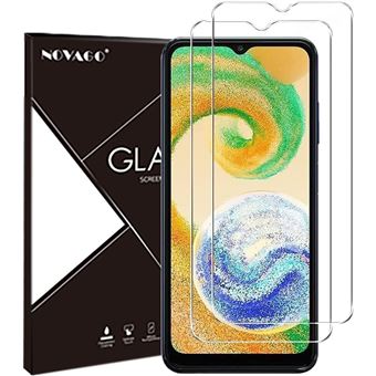 2 Films de protection écran verre trempé pour Samsung Galaxy A04S [Novago]  - Protection d'écran pour smartphone - Achat & prix