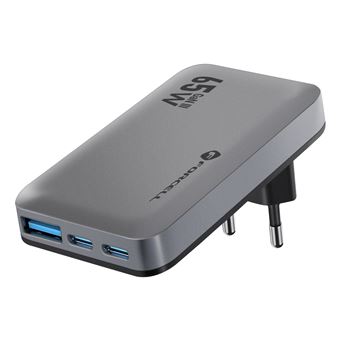 Chargeur Mural USB-C GaN 65W PD - Charge Rapide 3 Ports (USB-C/Micro) - Thèmes Batman, Call Of Duty