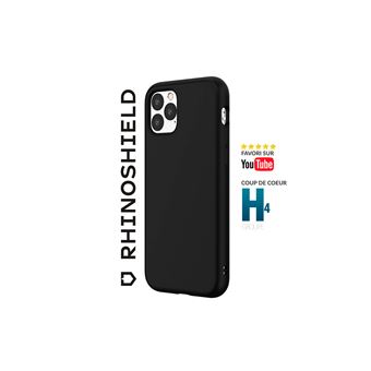 RHINOSHIELD Coque Compatible avec iPhone 14 SolidSuit - Coque Fine avec  Technologie d'absorption des Chocs et Finition Premium Matte - Noir Classic  - Coque et étui téléphone mobile - Achat & prix