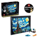 Set de construction LEGO Ideas 21333 La Nuit étoilée Van Gogh 2316 pièces