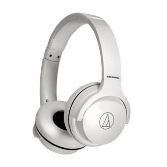 Casque arceau supra-aural sans fil Bluetooth Audio-Technica ATH-S220BT Blanc