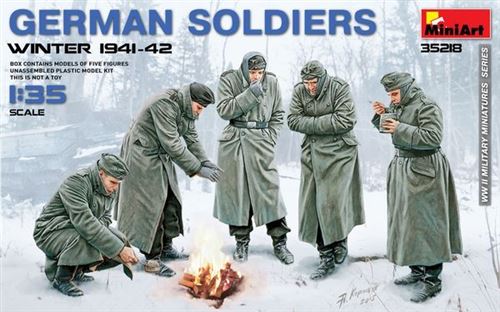 German Soldiers (Winter 1941-42) - 1:35E - Miniart