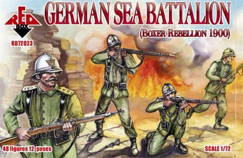 German Sea Battalion, Boxer Rebellion - 1:72e - Red Box
