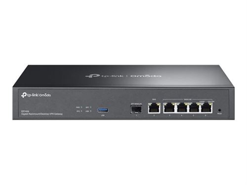 TP-Link Omada ER7406 V1 - Routeur commutateur 4 ports - 1GbE - ports WAN : 6 - Montable sur rack