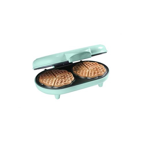 Gaufrier forme de 10 coeurs 1200w Bestron ADWM1000M