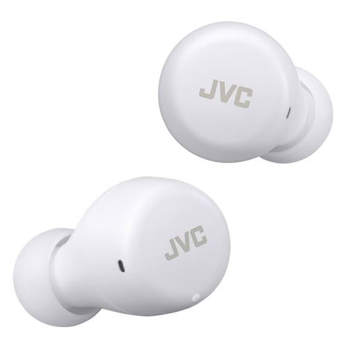 Écouteurs Jvc Gumy Mini Sans Fil Ha-z55t-wu Sans Fil Bluetooth Résistance à L'eau Microphone Hifi Blanc