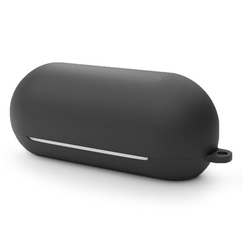 Non Communiqué Noir Étui De Protection En Silicone Pour Sony Wf-C500 Casque Écouteurs En