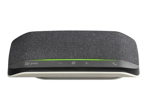 Poly Sync 10 - Haut-Parleur Main Libre - Filaire - Usb-C, Usb-A - Noir - Certifié Zoom