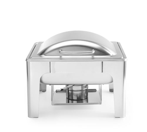 Chafing dish GN 1/2 finition satiné Profi Line 4L 365x370x(H)280mm   Hendi