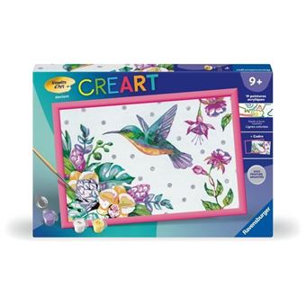 Chat roux | Peinture par numéros enfant