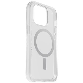 Coque antichoc OtterBox Symmetry + MagSafe pour iPhone 14 Pro Transparent