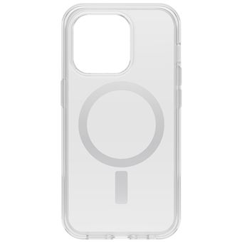 Coque antichoc OtterBox Symmetry + MagSafe pour iPhone 14 Pro Transparent