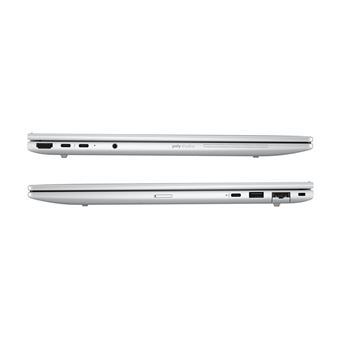 HP EliteBook 8 G1i Notebook AI - Conception de charnière à 174 degrés - Intel Core Ultra 5 - 225H / jusqu'à 4.9 GHz - Win 11 Pro - Arc 130T - 32 Go RAM - 512 Go SSD NVMe - 16" IPS 1920 x 1200 - Wi-Fi 7, Bluetooth - aluminium argent glacier - clavier :