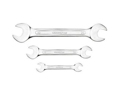 Gedore RED 3300959 Double open-end Spanner Set 8 Pieces 6-22 mm